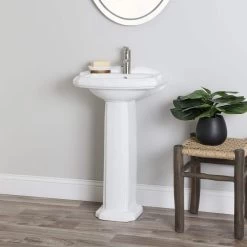 Lettura 19 Inch Pedestal Sink