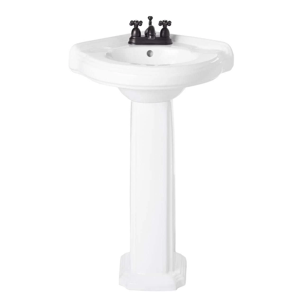 Mingo 21 Inch Pedestal Sink 3 Mingo 21 Inch Pedestal Sink - Image 3