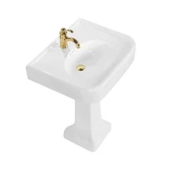 26 Inch Pedestal Bathroom Sink -Bathroom Shop rmmo76 1 top angle