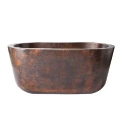 Moroccan Copper Double Ended Freestanding Tub -Bathroom Shop rmmx833 64 ac wh