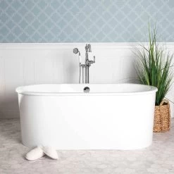 Miller Cast Iron Double Ended Skirted Tub