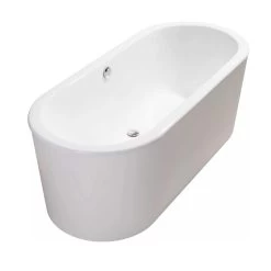 Miller Cast Iron Double Ended Skirted Tub -Bathroom Shop rmsh angle