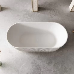Vertical Acrylic Fluted Freestanding Tub 5 Vertical Acrylic Fluted Freestanding Tub -Bathroom Shop rmtw 7681 59 life top
