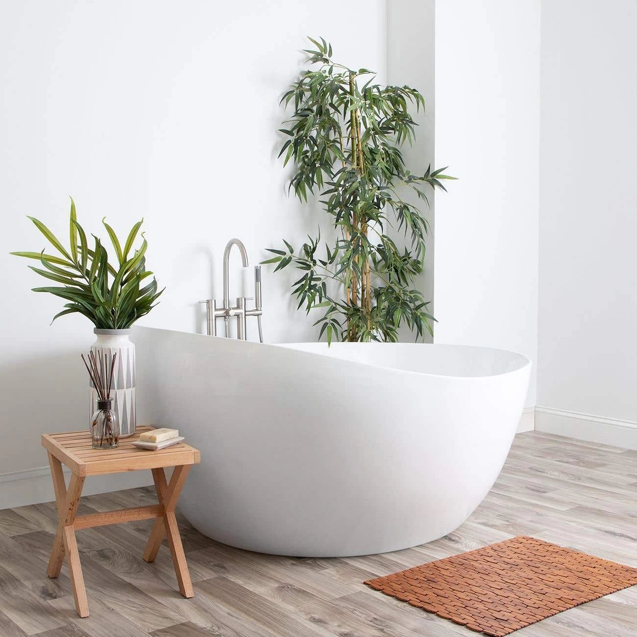 Aiko 59 Inch Acrylic Japanese Soaking Tub 2 Aiko 59 Inch Acrylic Japanese Soaking Tub - Image 2