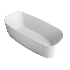 Nia Acrylic Double Ended Freestanding Tub -Bathroom Shop rmtw71 top angle