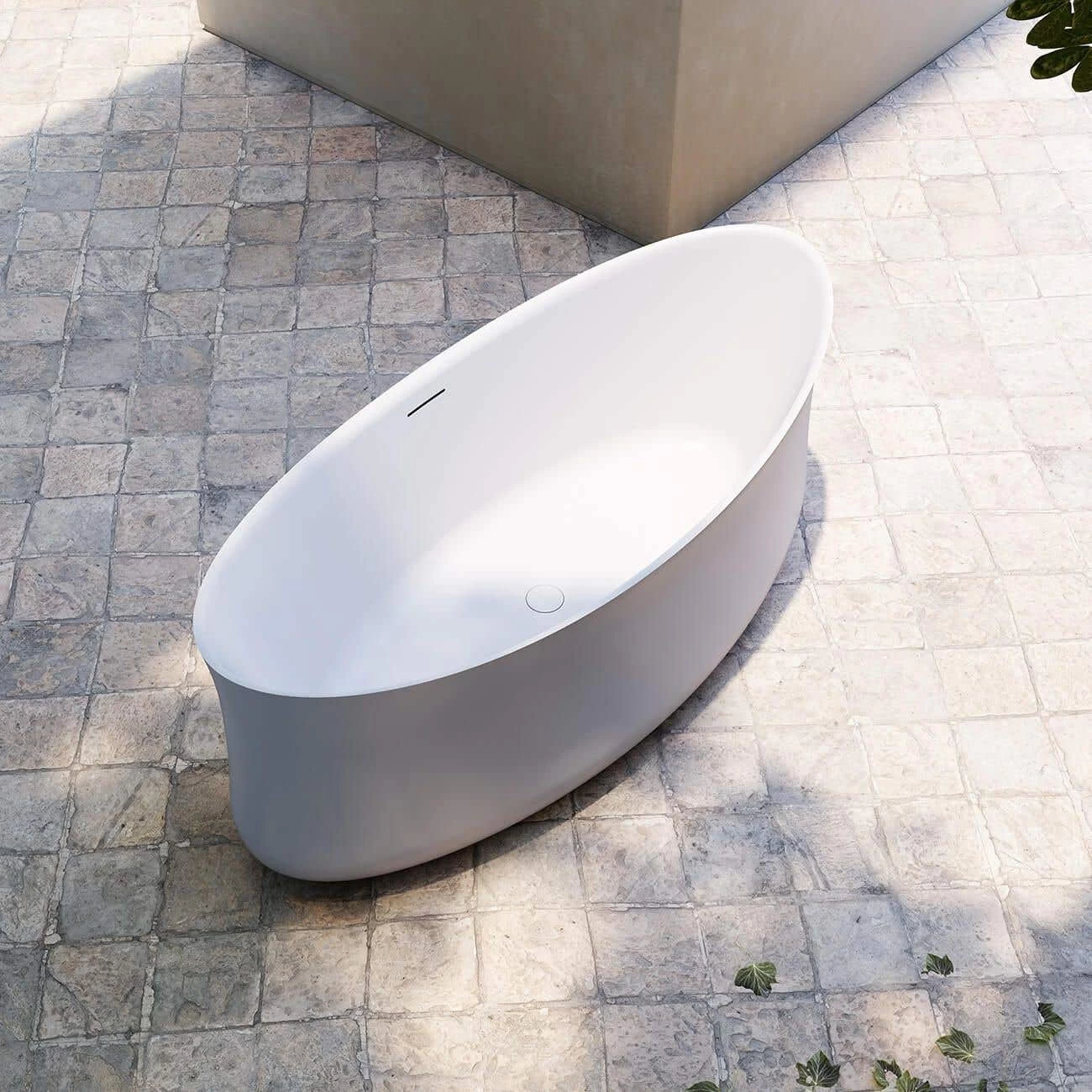 Milo 70 Inch Acrylic Double Ended Freestanding Tub 2 Milo 70 Inch Acrylic Double Ended Freestanding Tub - Image 2