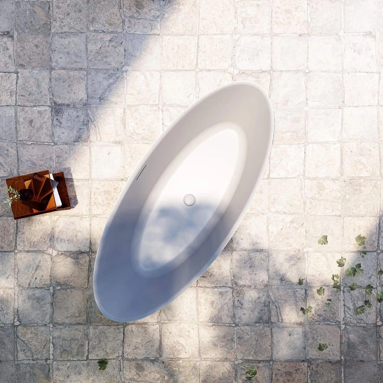 Milo 70 Inch Acrylic Double Ended Freestanding Tub 3 Milo 70 Inch Acrylic Double Ended Freestanding Tub - Image 3