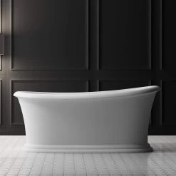 Franklin 67 Inch Freestanding Slipper Acrylic Tub