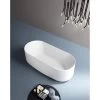 Nora 61 Inch Acrylic Double Ended Freestanding Tub