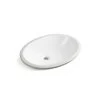 Fran Undermount Bathroom Sink Basin - White