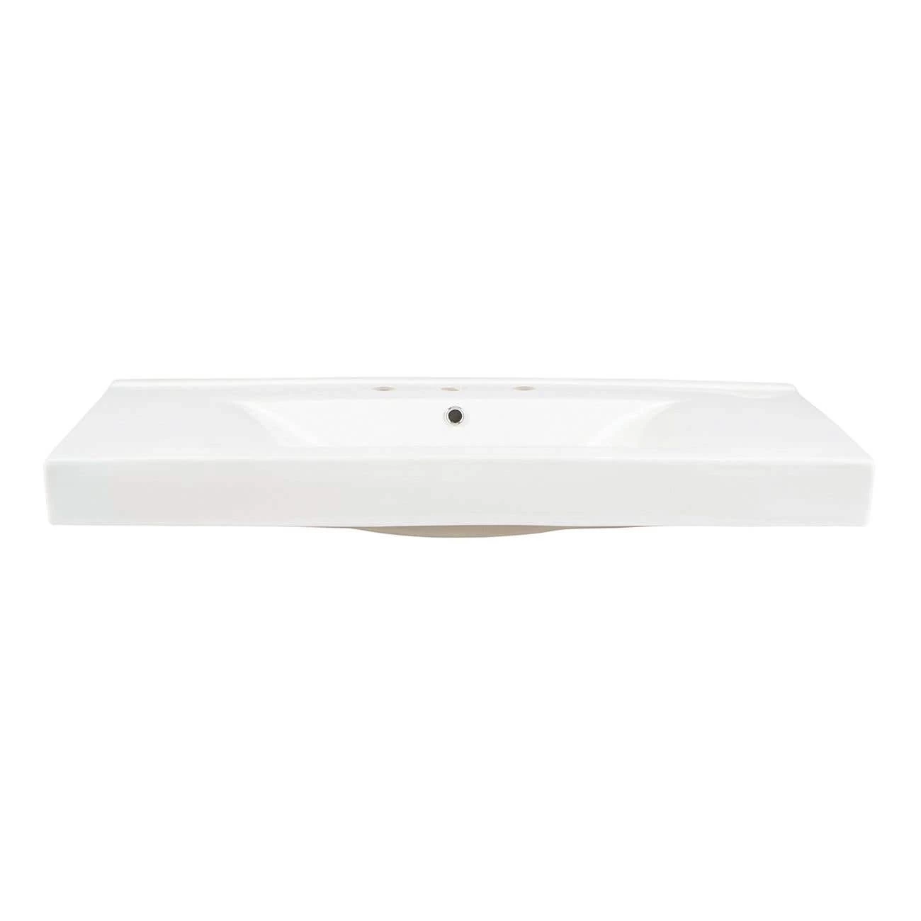 40 Inch Semi-Recessed Bathroom Sink 2 40 Inch Semi-Recessed Bathroom Sink - Image 2