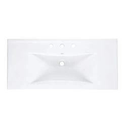 40 Inch Semi-Recessed Bathroom Sink 5 40 Inch Semi-Recessed Bathroom Sink -Bathroom Shop rmwf 39 top
