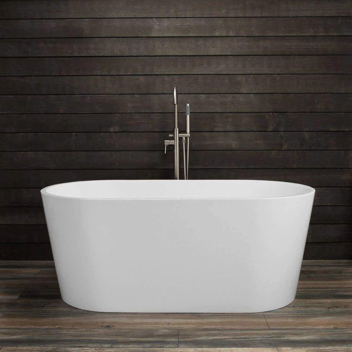 Chloe Acrylic Double Ended Freestanding Tub Package - No Faucet Drillings 4 Chloe Acrylic Double Ended Freestanding Tub Package - No Faucet Drillings - Image 4