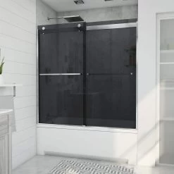 DreamLine Sapphire 56-60 Inch W X 60 Inch H Semi Frameless Bypass Tub Door -Bathroom Shop shdr 6360602g01 life1
