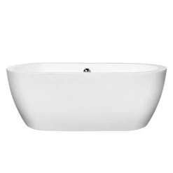 Soho Acrylic Double Ended Freestanding Bathtub - No Faucet Drillings 9 Soho Acrylic Double Ended Freestanding Bathtub - No Faucet Drillings -Bathroom Shop wcobt10026