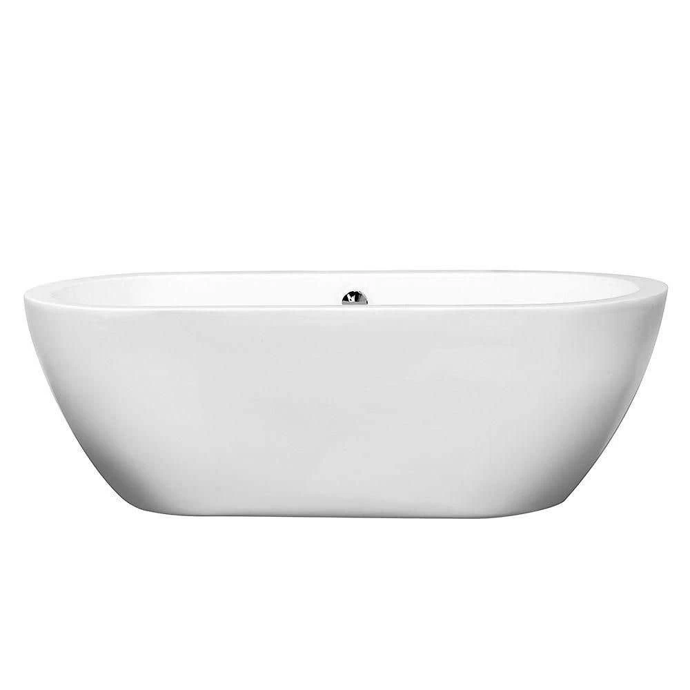 Soho Acrylic Double Ended Freestanding Bathtub - No Faucet Drillings 4 Soho Acrylic Double Ended Freestanding Bathtub - No Faucet Drillings - Image 4